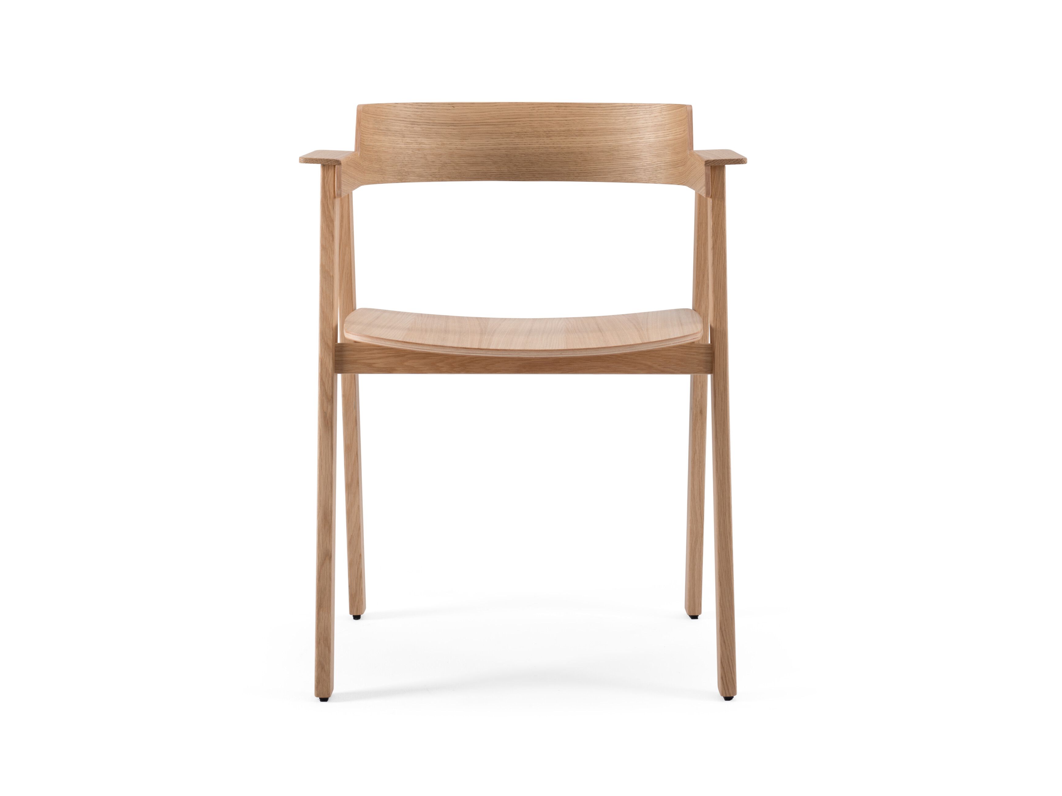 Дубовый стул с подлокотниками Gazzda FLIP ARCH-00129100 - Вид №1