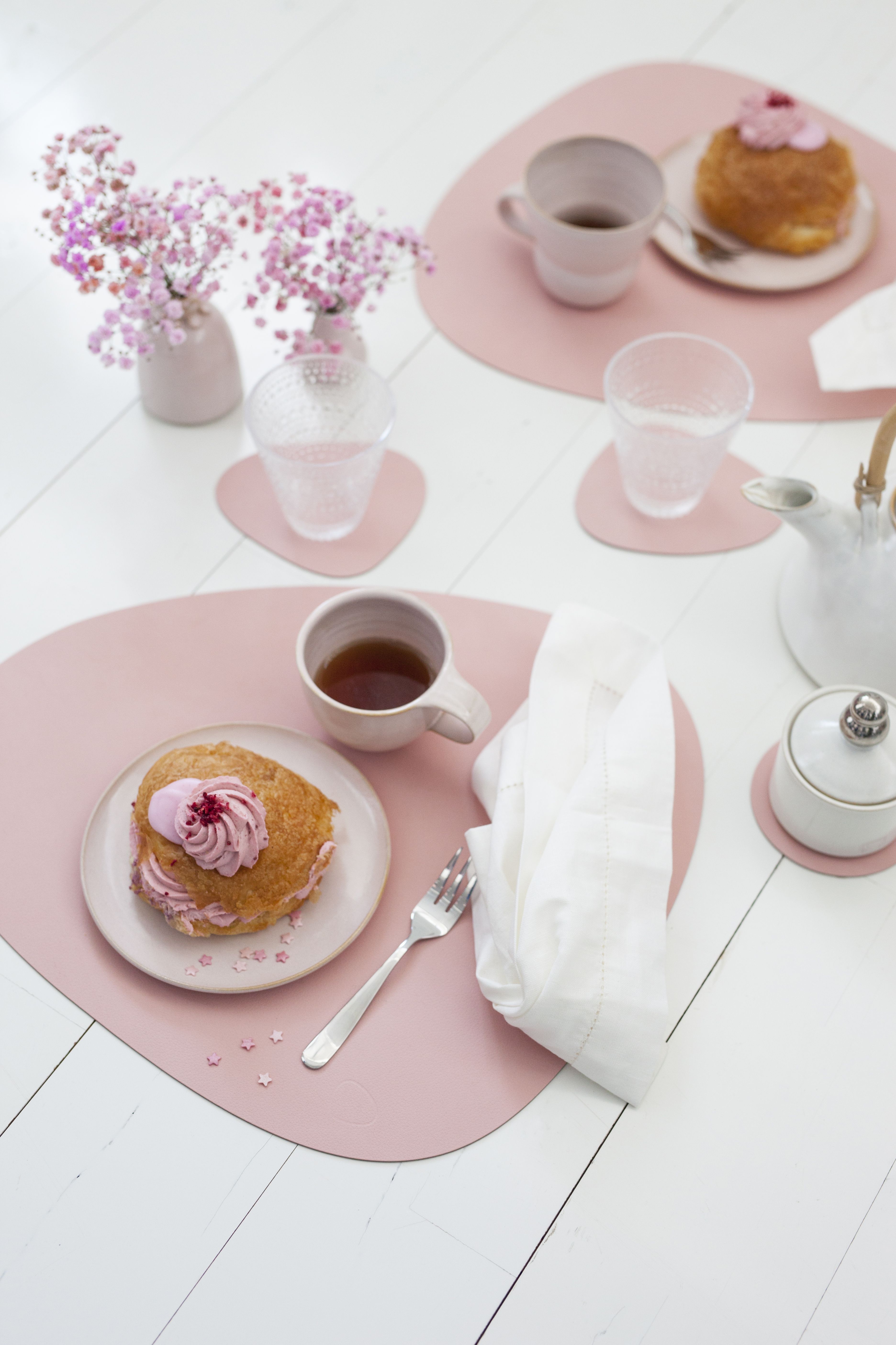 98283 NUPO rose подстановочная салфетка фигурная 37x44 см, толщина 1,6 мм;LIND DNA  - Вид №2