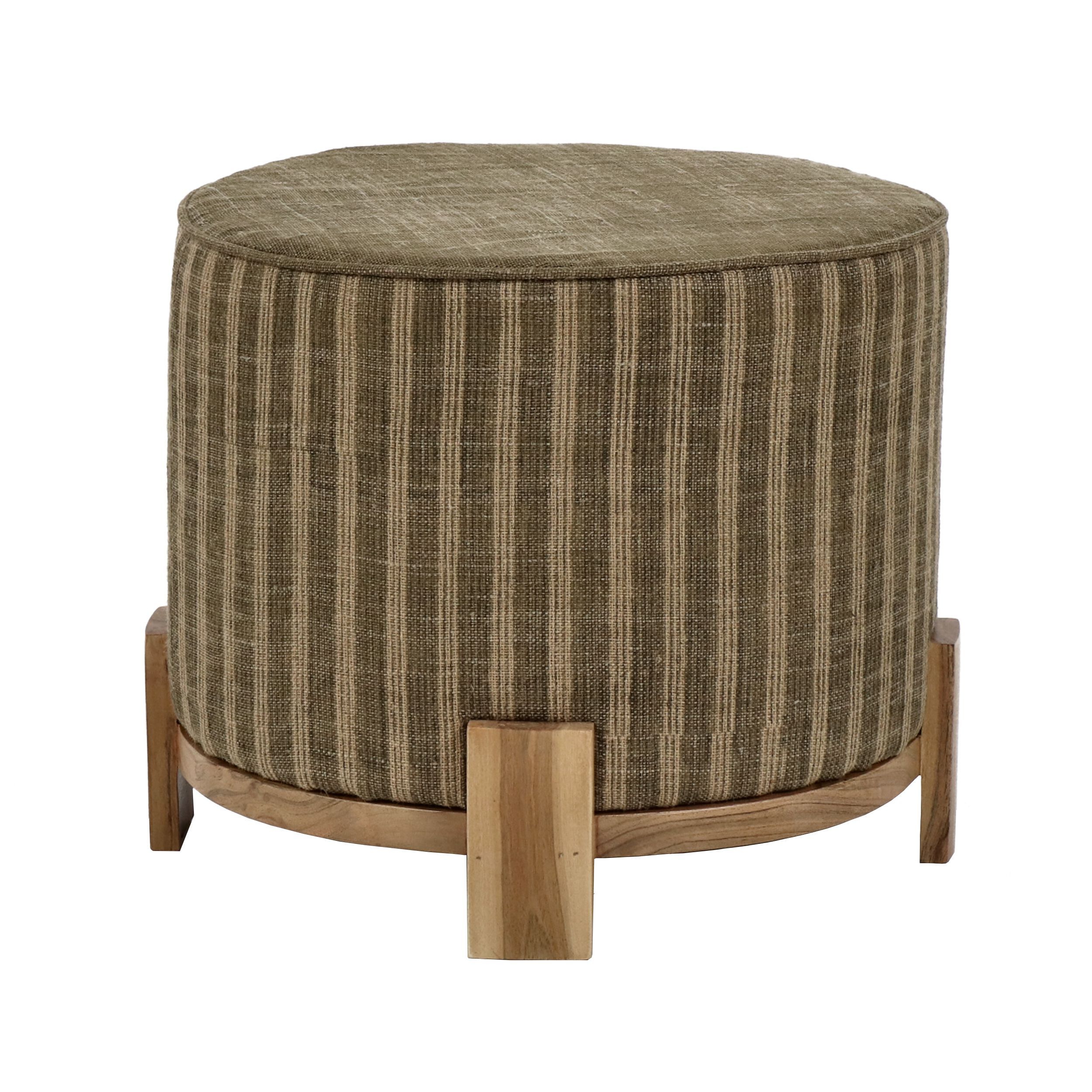 Круглый пуф из ткани POMAX Бриндизи ARCH-00092404 - Вид №6