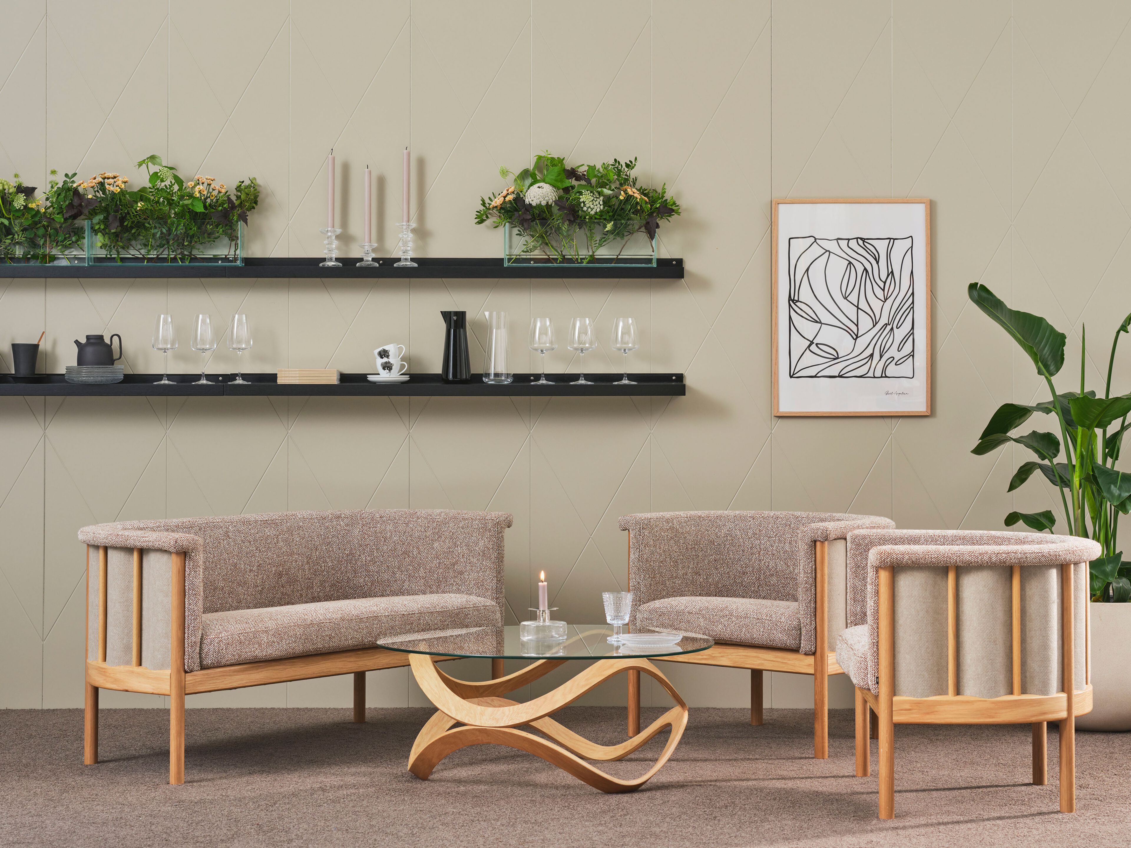 Кресло с подлокотниками Karl Andersson Ondule Club ARCH-00008300 - Вид №2