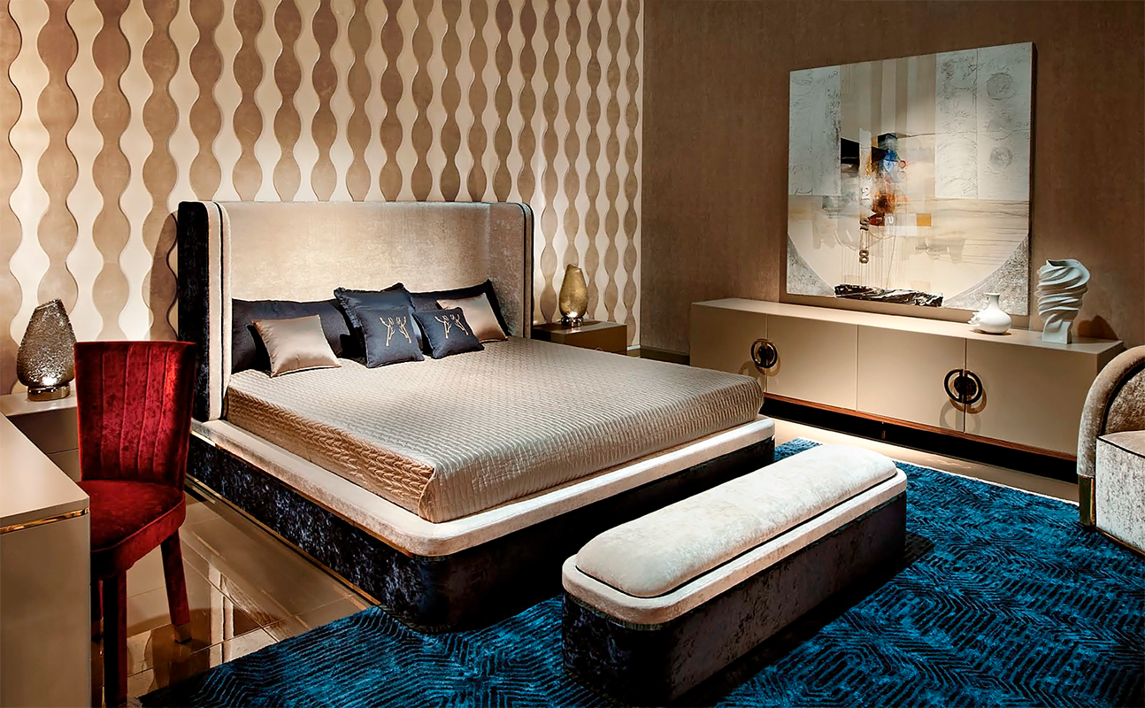 Кровать  RAMPOLDI FB01 