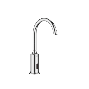 VAIA Смеситель для умывальника с электронной функцией открытия и закрытия без донного клапана - Матовый хром