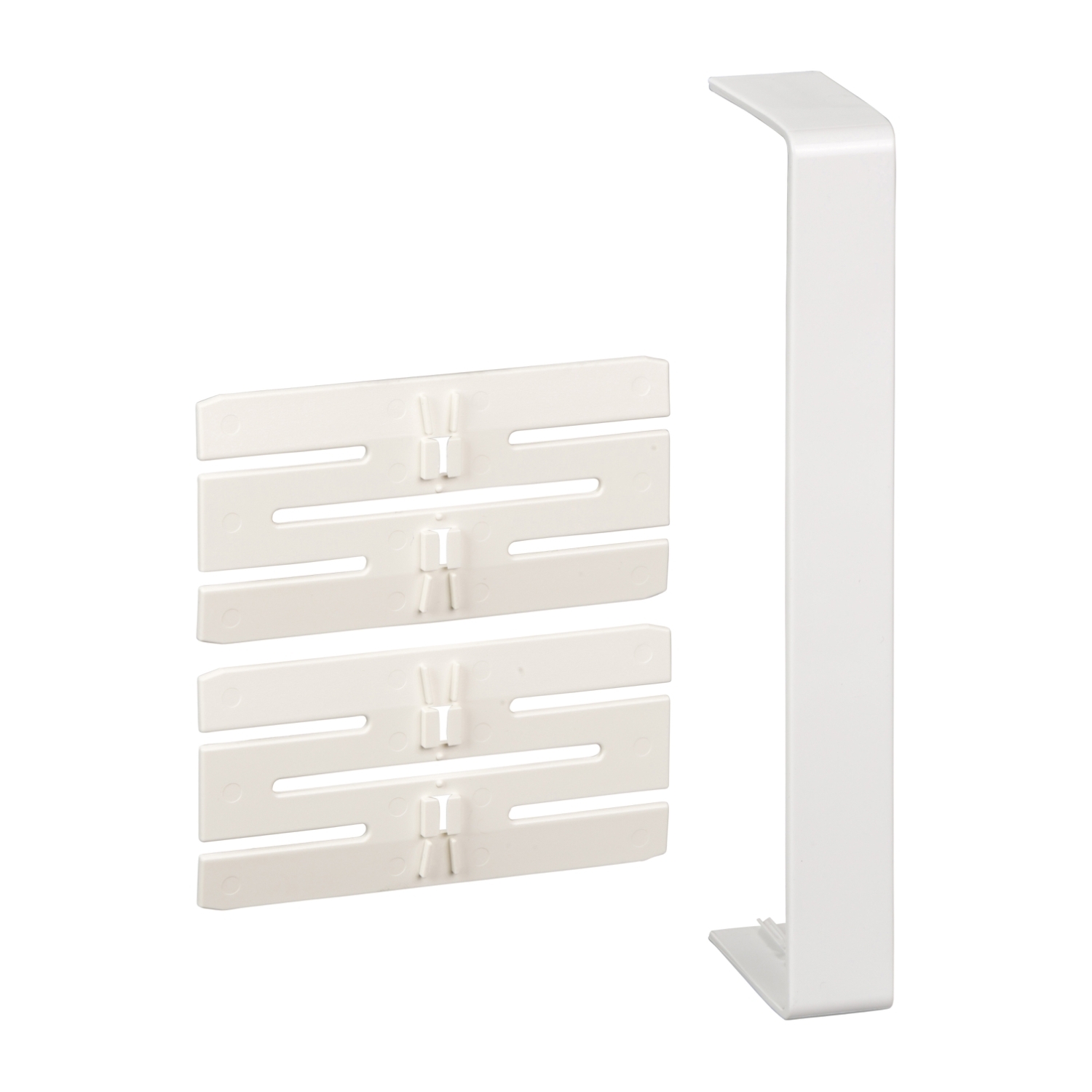 ISM10506P OptiLine45 Накладка на стык короба 185х56 Schneider Electric Электромонтажная система OPTILINE 45 