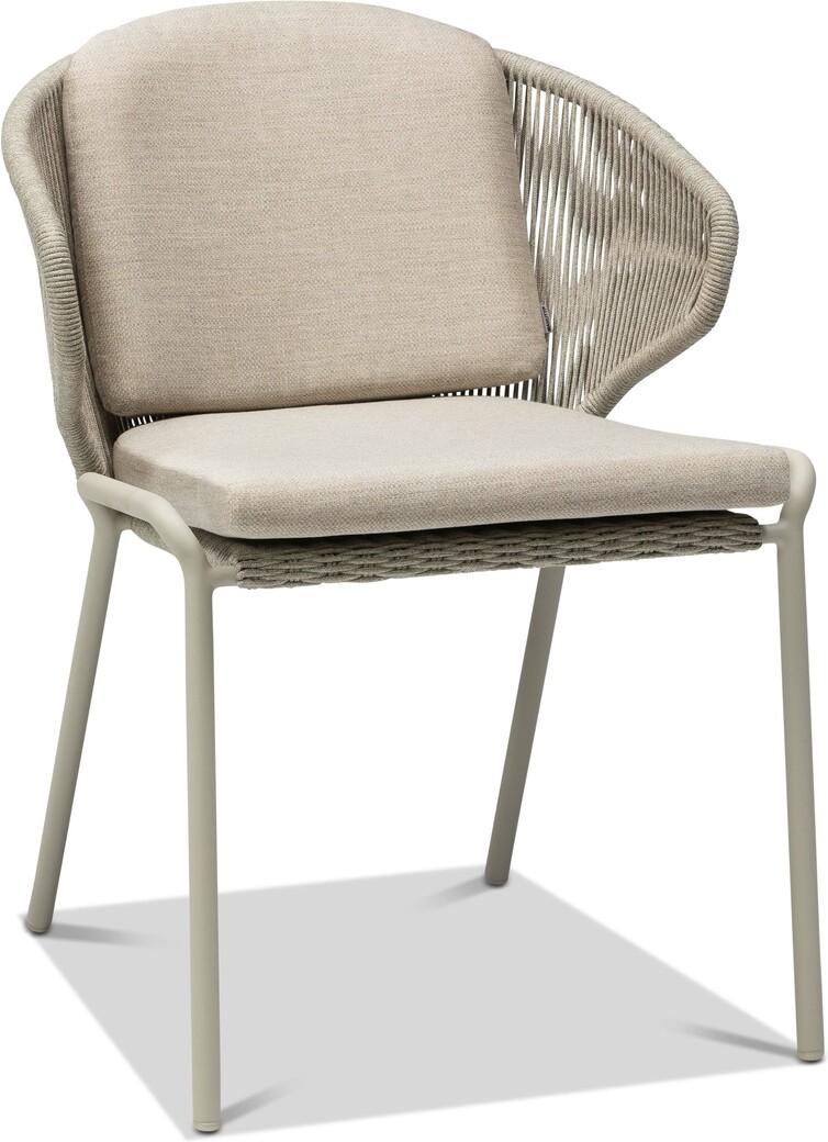 MNST310 Стул кремень перец Manutti Radius