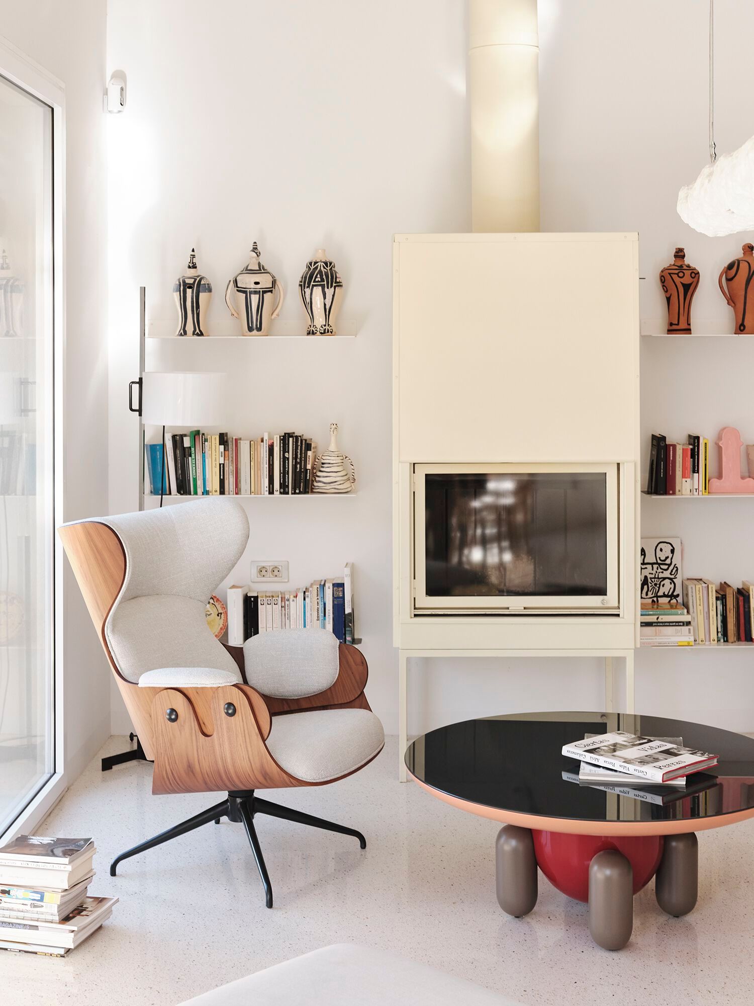 Круглый журнальный столик из стекловолокна BD Barcelona Explorer ARCH-00145484 - Вид №6