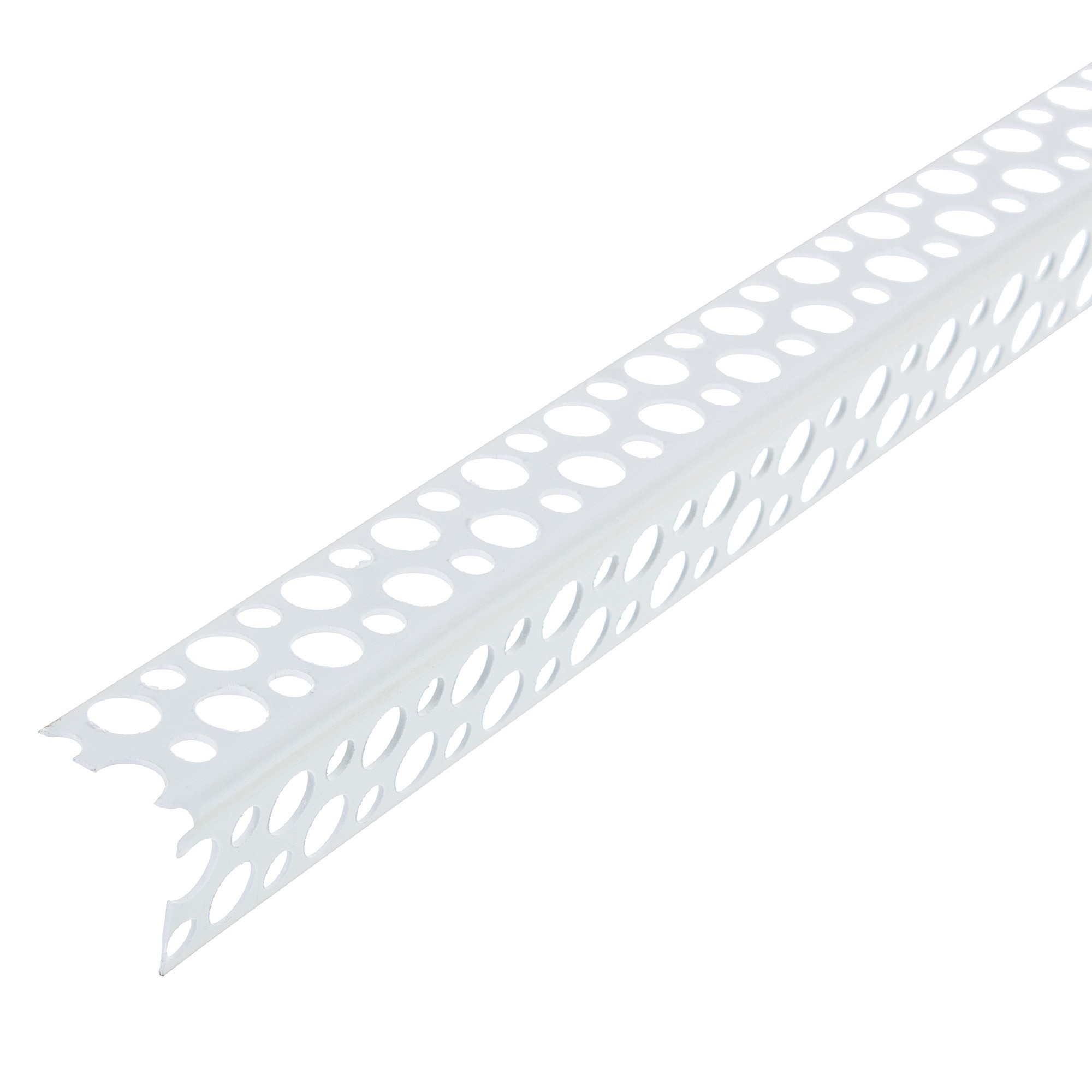 12903282 Угол перфорированный ПВХ 25х25x3000 мм STLM-0002521 ALBES 