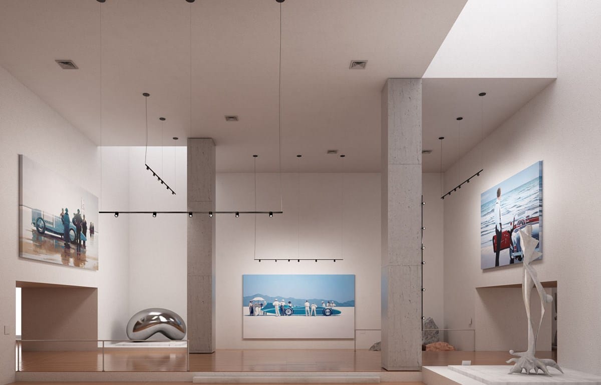 Алюминиевое освещение трека Martinelli Luce система U ARCH-00092917 - Вид №3