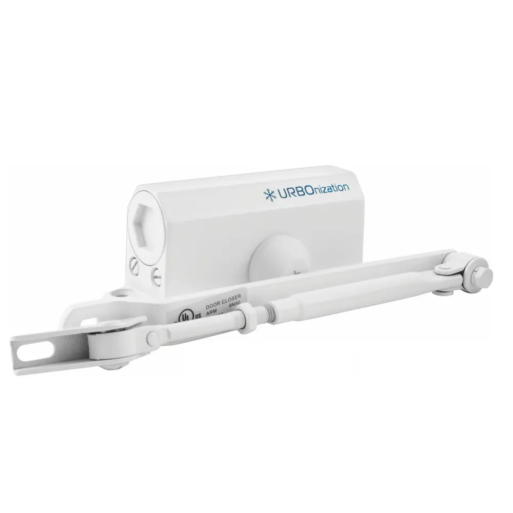 Доводчик дверной 510 Urbonization, 15-60 кг, алюминий, цвет белый НОРА-М STLM-2111763 - Вид №3