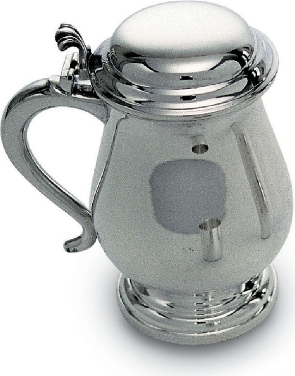 91240 Schiavon Кружка с крышкой 15см "Инглезе" (серебро 925пр) Серебро 925 