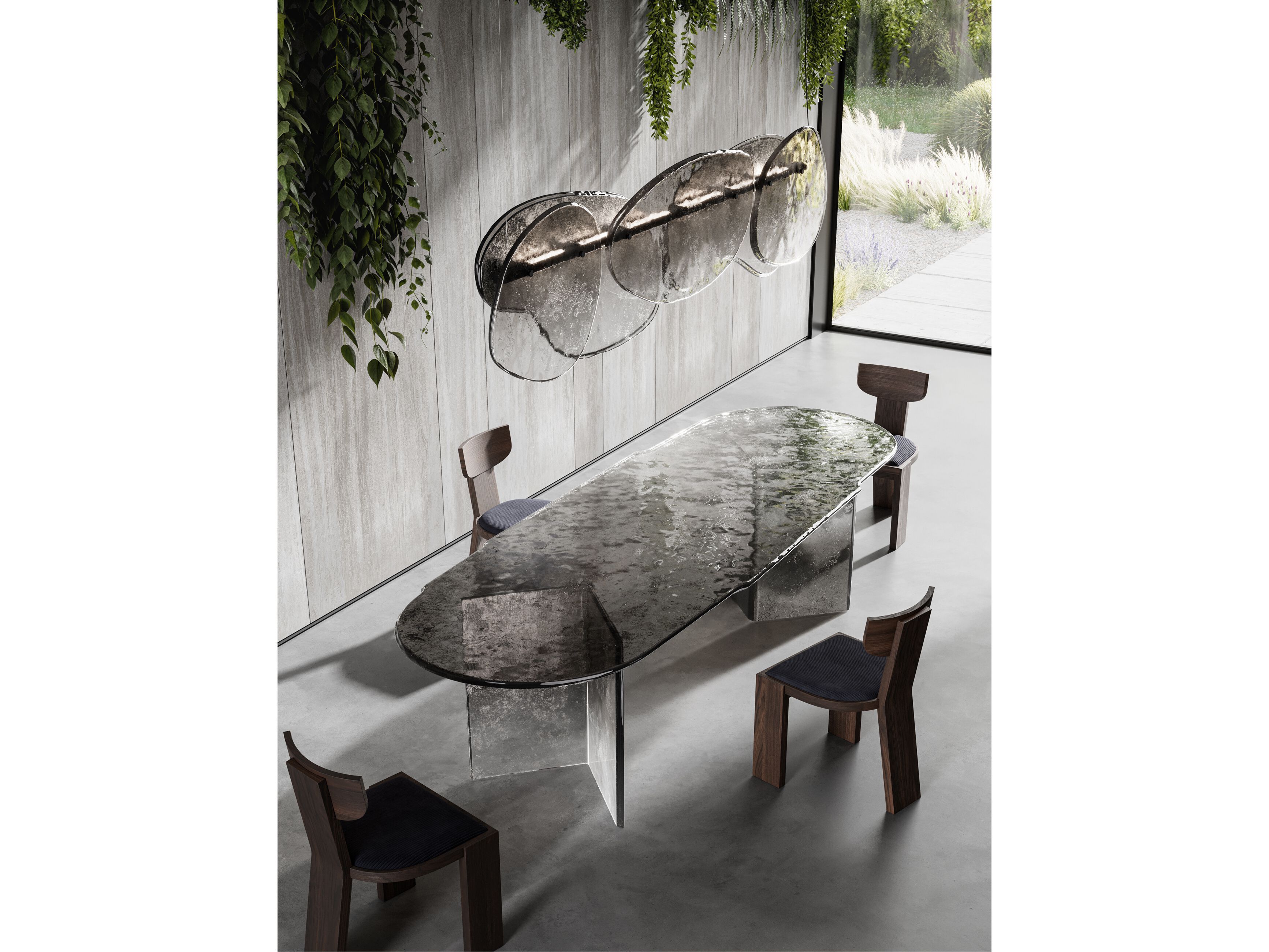 Стеклянный светодиодный подвесной светильник ARTE VENEZIANA Melt ARCH-00117625 - Вид №1