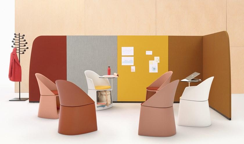 arper Кресло с контейнерным отсеком на колесах Cila go sun-id-1498438 - Вид №2