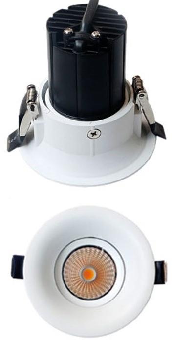 Terzo Light Встраиваемый алюминиевый светодиодный светильник  C124r-c124rd  - Вид №2