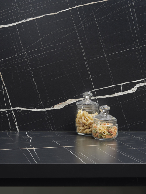 Столешницы для кухни - Мрамор Нуар LIGRON LIST357 2109 - Вид №5