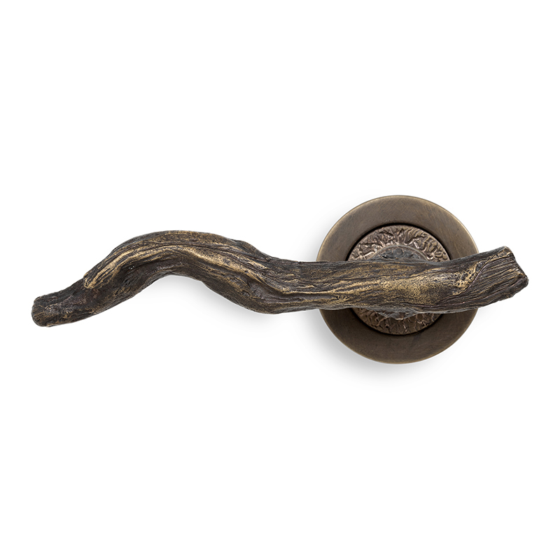 EA1065 PullCast Дверные рычаги LIMB Состаренная латунь 