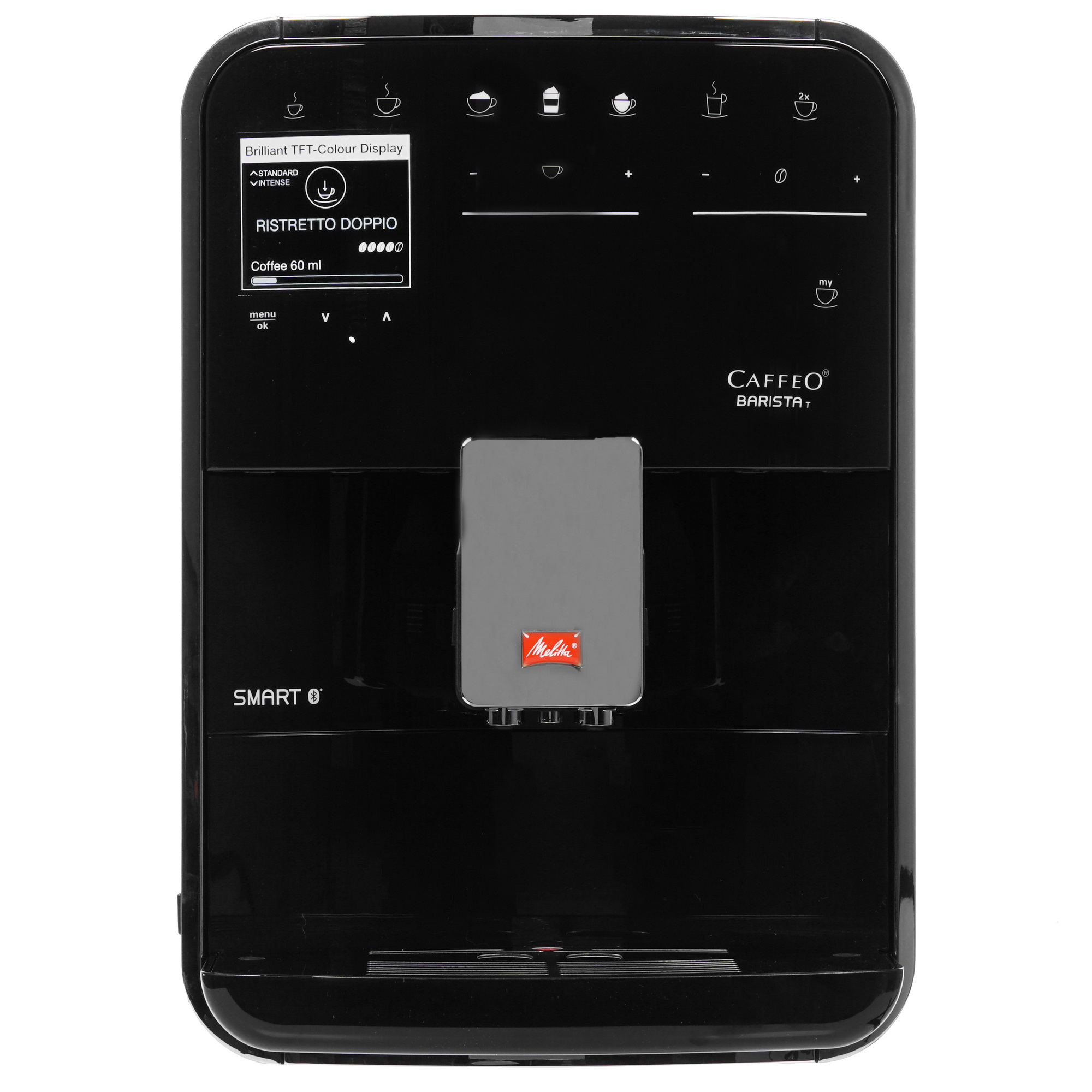 8123636 Кофемашина автоматическая Melitta Caffeo F 830-102 Barista T Smart черный STDN-0058685 - Вид №1