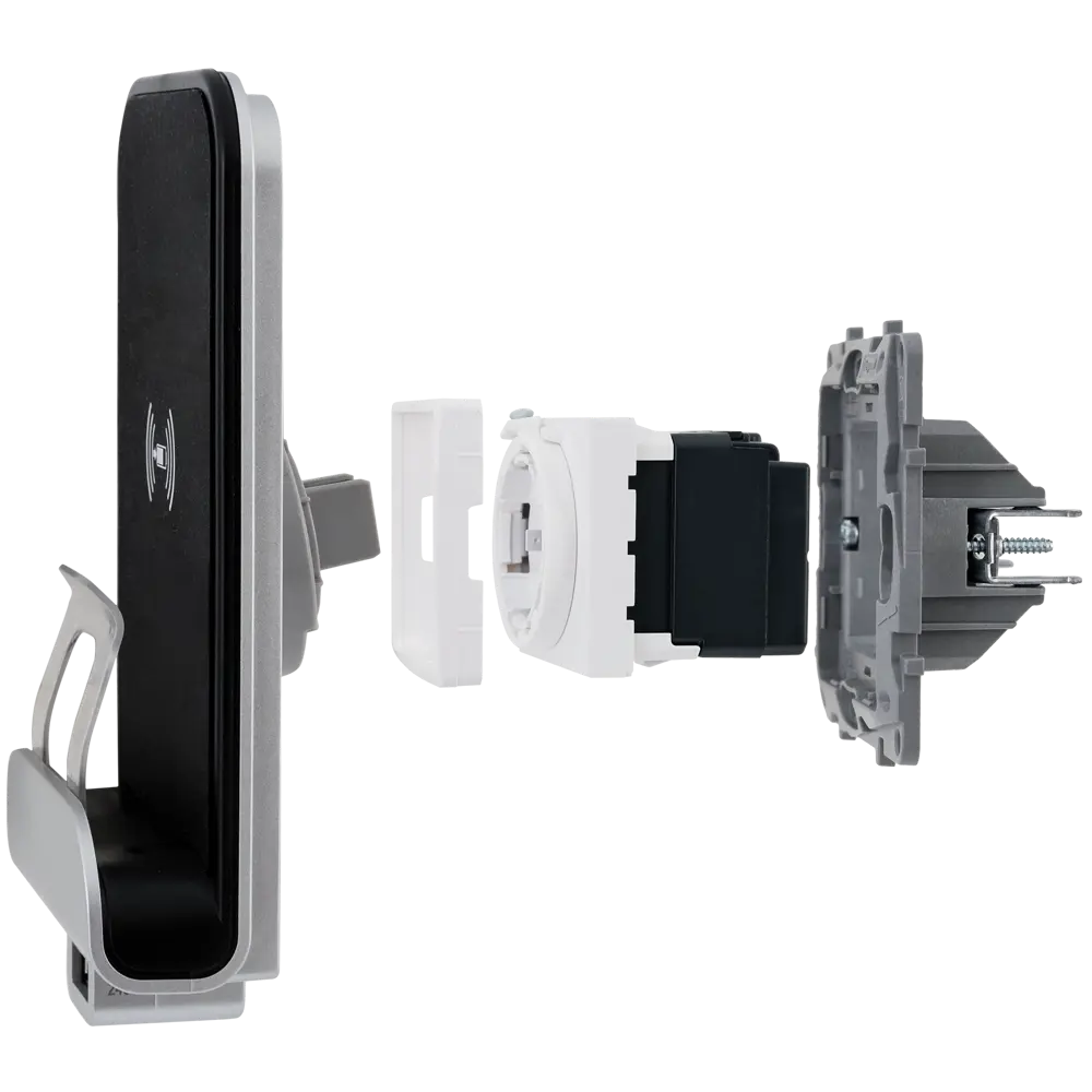 Зарядное устройство беспроводное Legrand 2.4 А цвет черный 82484555 STLM-2201650  - Вид №5