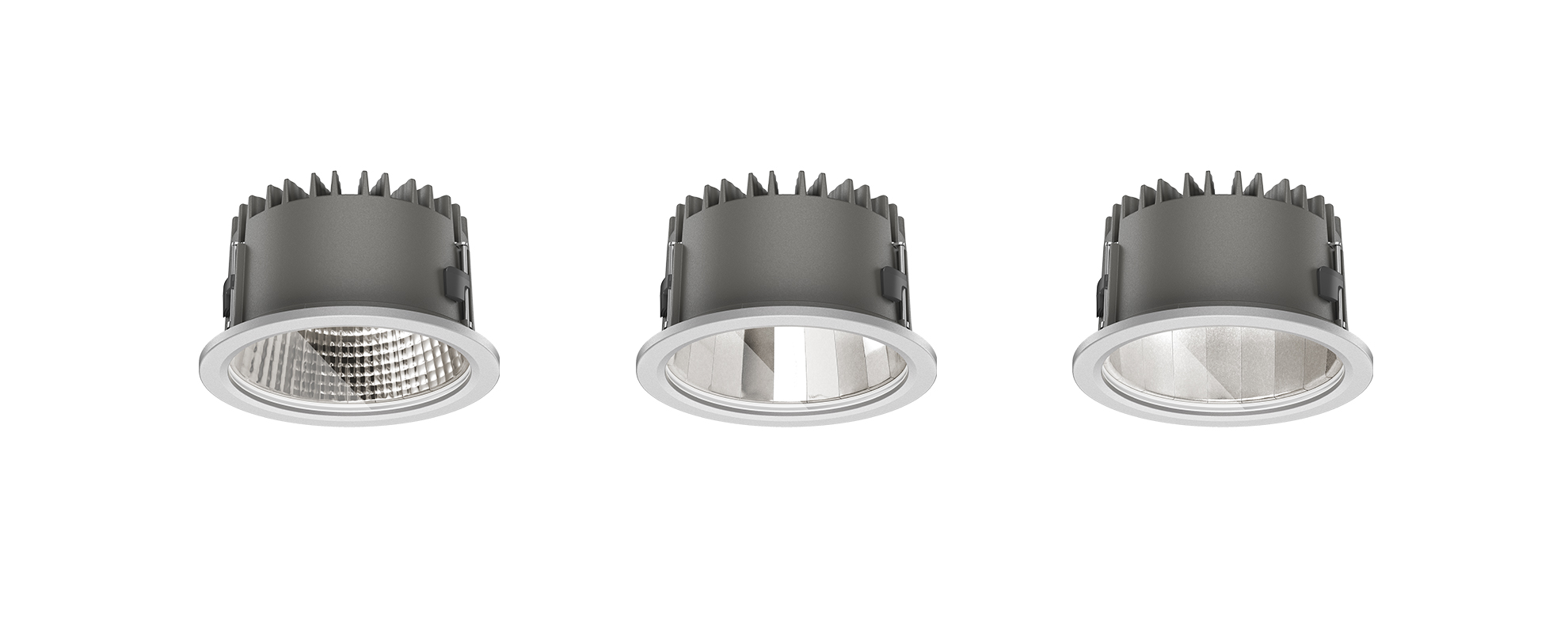 8534519 Встраиваемый в потолок светильник Platek ASTER Large  ASTER Large PRO - 1 COB 3000K Asymmetrical  - Вид №1