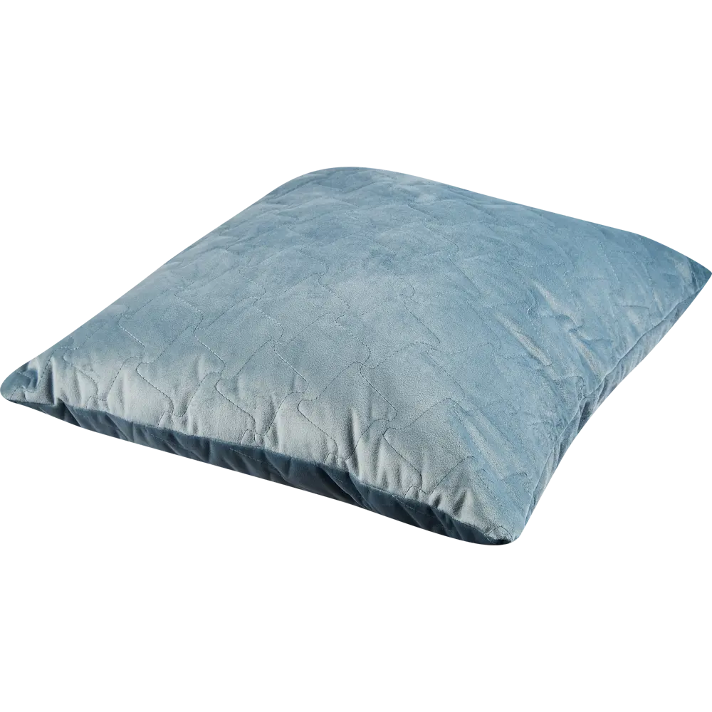Подушка декоративная Linen Way Verona 50x50 см цвет серо-голубой Fjord 4 88639609 STLM-2183207  - Вид №1
