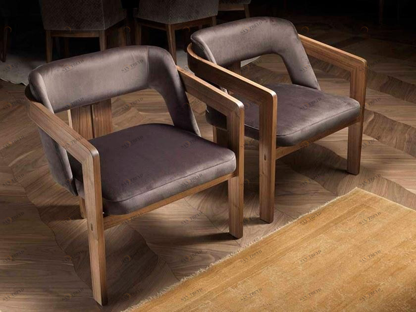 Arte Brotto Кожаное кресло с подлокотниками Leonardo L71n