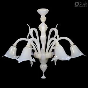 1107 ORIGINALMURANOGLASS Люстра Тихоокеанская - Акватик - Муранское стекло OMG  см