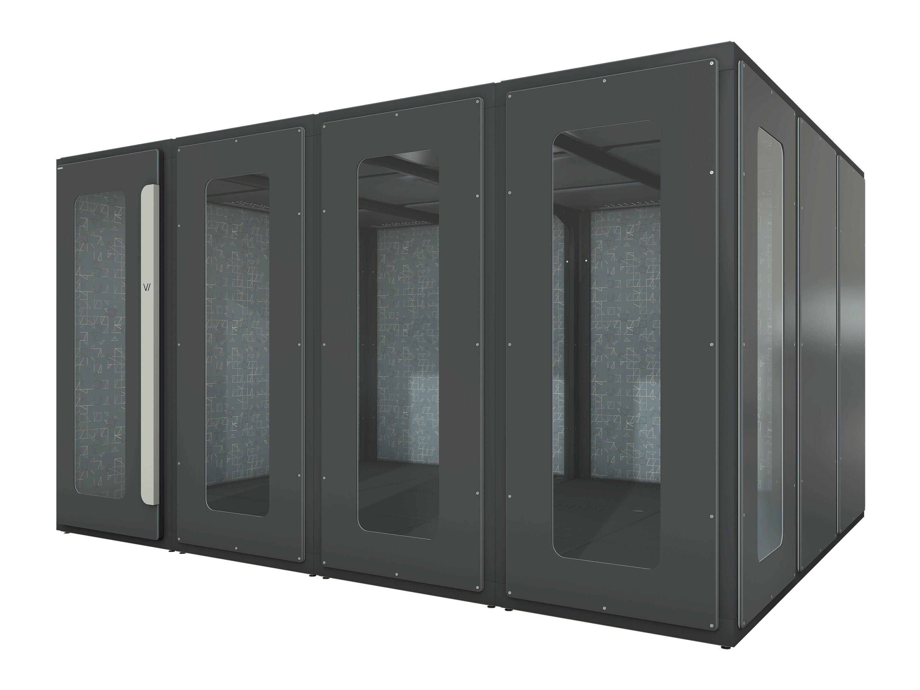 Многосторонняя акустическая офисная кабина со встроенным освещением Vicoustic Vicbooth Office ARCH-00048988 - Вид №9