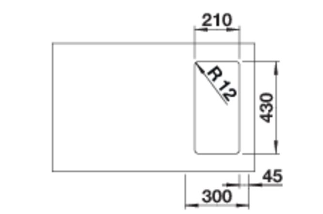 526114 Кухонная мойка Blanco Solis 180-IF  Blanco Solis  - Вид №4