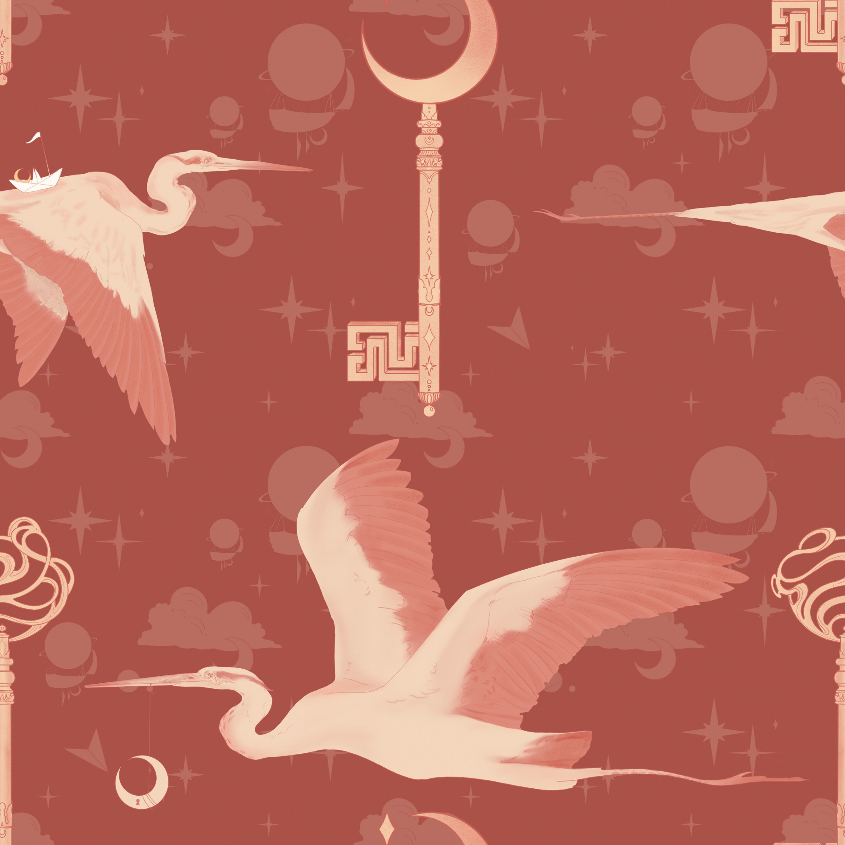 Обои с рисунком для детей Inkiostro Bianco Inkids ARCH-00029728 - Вид №1