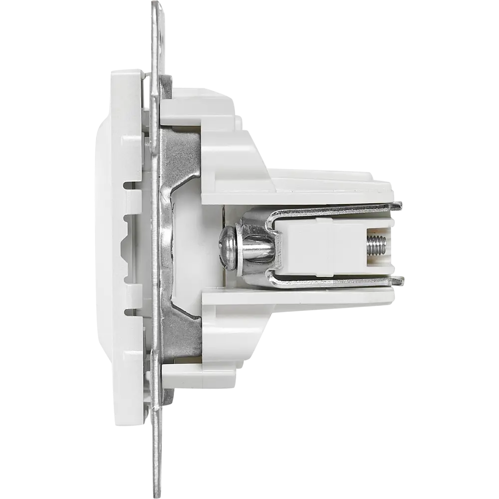 Розетка антенная встраиваемая Gusi Electric без заземления цвет жемчуг Ugra STLM-2091287 - Вид №2