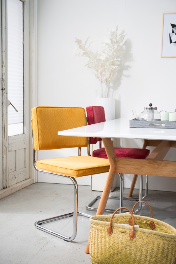 Стул Ridge Rib светло-серый Zuiver 1100076 - Вид №5