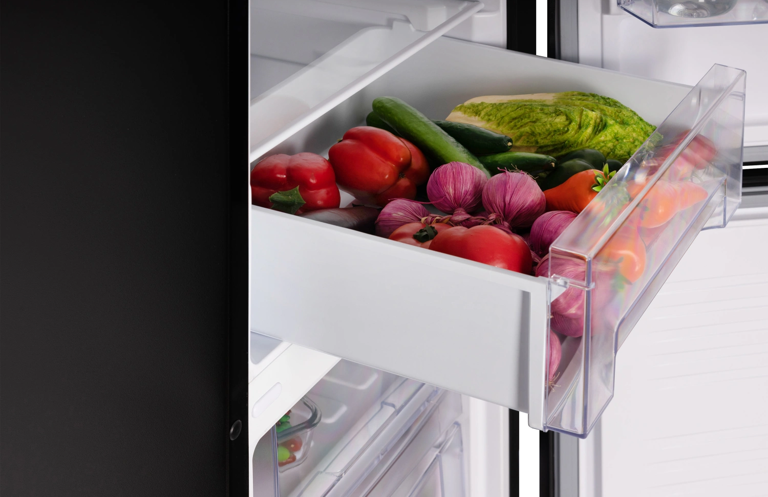 9267823 Холодильник с морозильником   Nordfrost NRB 131 B черный STDN-0141754 - Вид №2