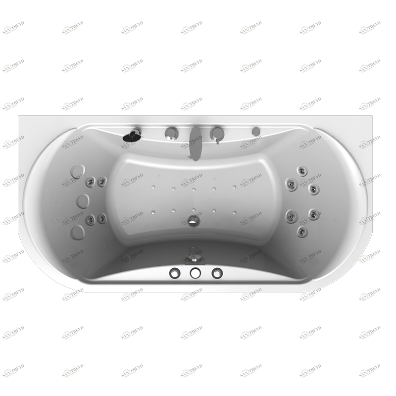 Гидромассаж "Релакс Chrome" на ванну Титан-лонг (двигатель 750 Вт, джет Глори - 8 шт., джет Джереми - 2 шт.) Radomir 1-65-2-0-1-040