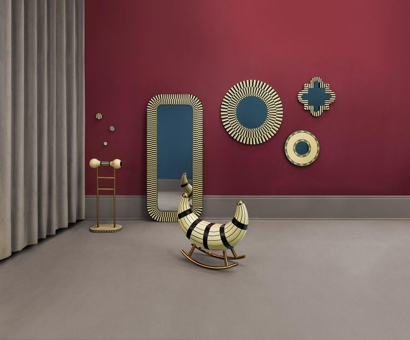 Scarlet Splendour Зеркало прямоугольное с рамой Vanilla noir sun-id-1480603 - Вид №1