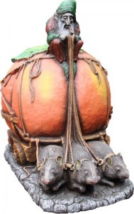 10791 ТЫКВА-КАРЕТА, скульптура из бетона LAB.Space  - Вид №2