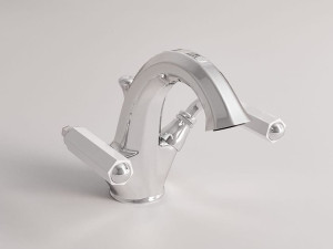 Смеситель для раковины с одним отверстием и автоматическим сливом