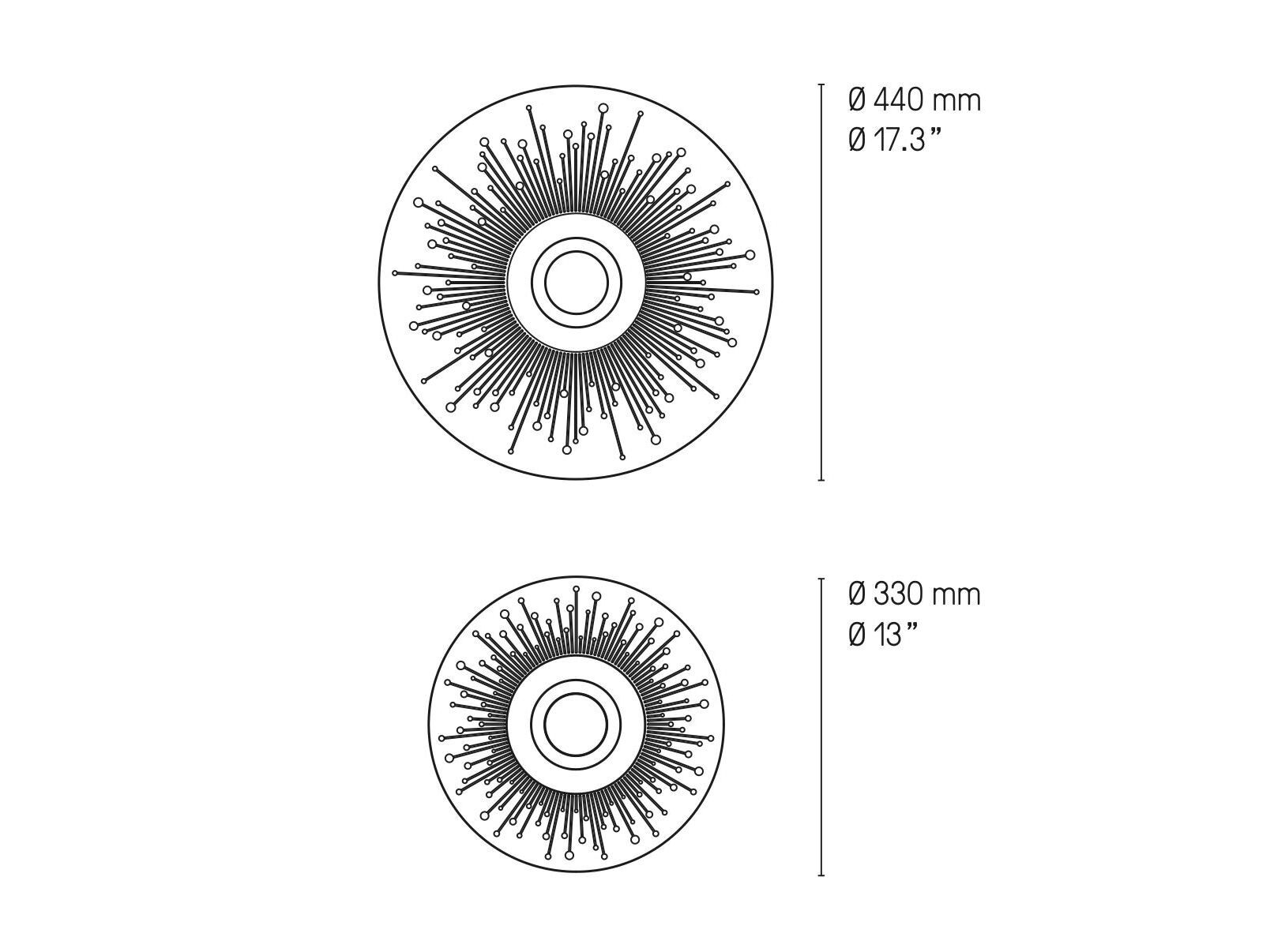 Латунный светодиодный настенный светильник CVL Luminaires Земля ARCH-00073541 - Вид №5