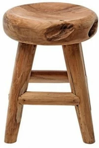 Il Giardino di Legno Низкий садовый табурет из тика Radice Radi0360