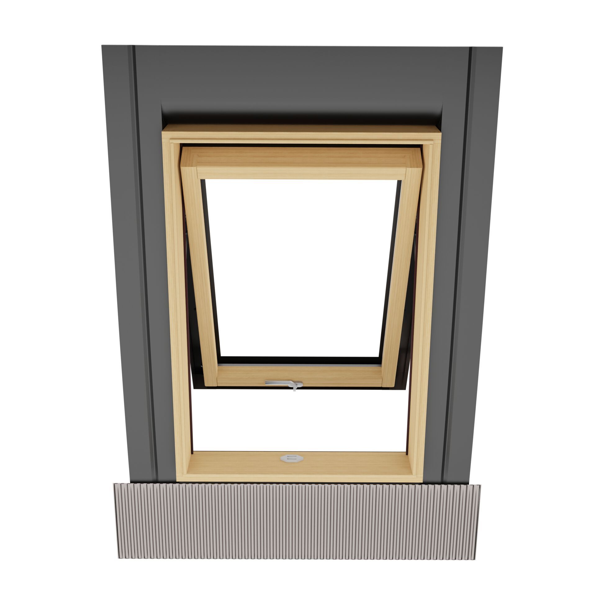 Алюминиевое и деревянное окно vasistas Emica Habitat ARCH-00115375 - Вид №5