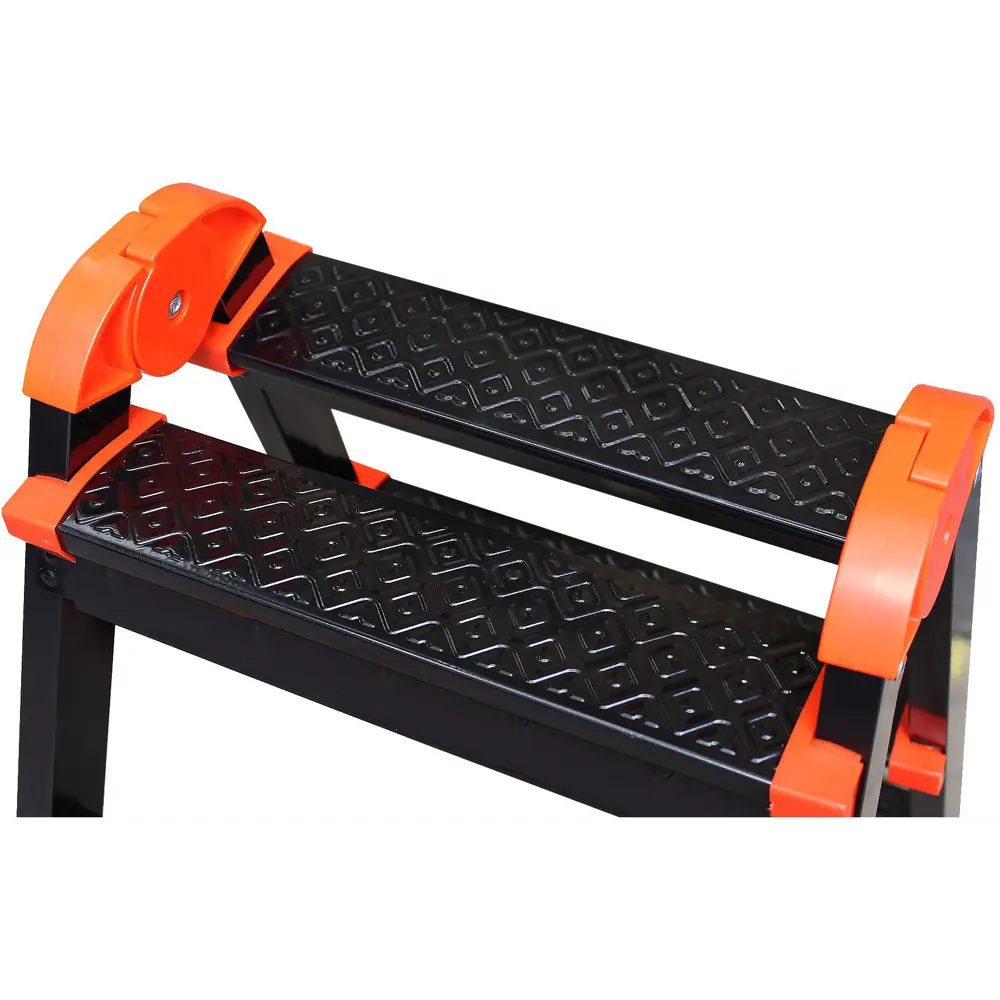 Стремянка-табурет Zalger: компактная и мобильная 3-ступенчатая модель 85172713 STLM-0059428 - Вид №3