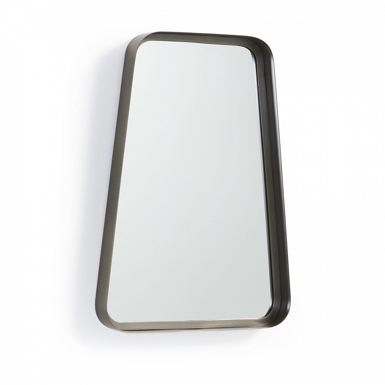 Зеркало настенное в металлической раме Route от La Forma LA FORMA ROUTE 342839 Серый  - Вид №1