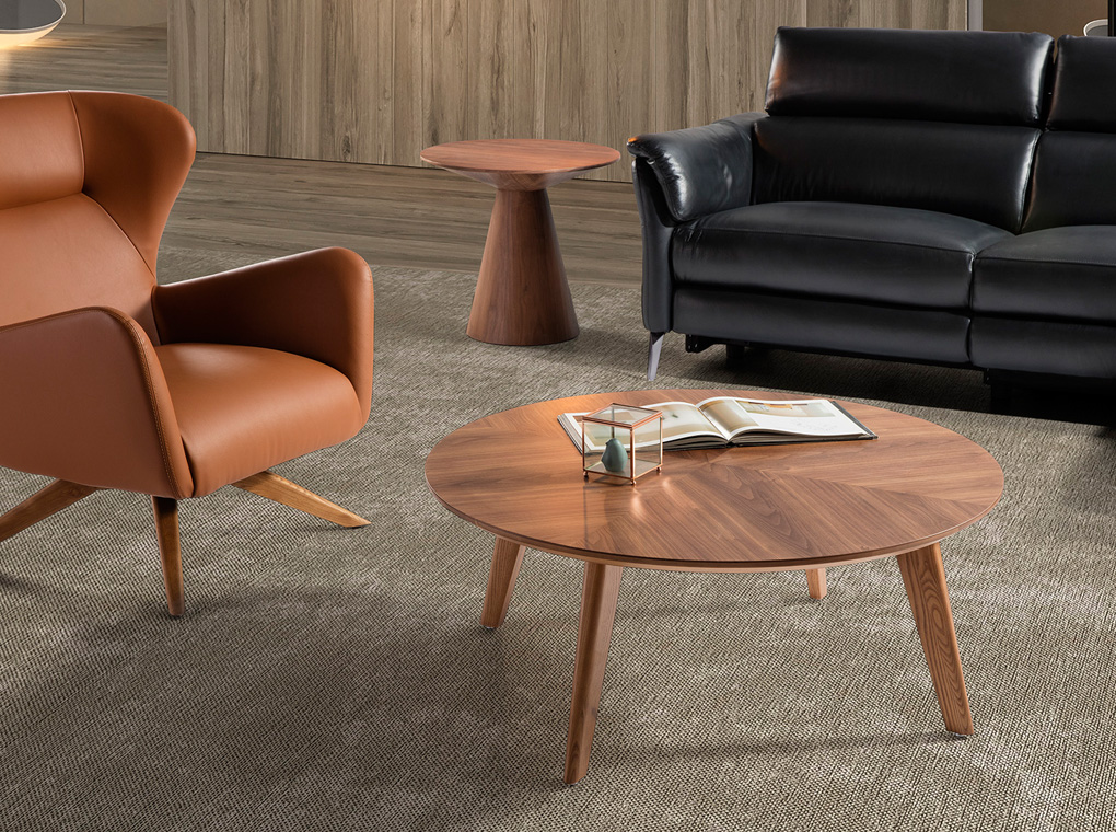 073448 Круглый журнальный столик Angel Cerda BRC7551A  - Вид №6