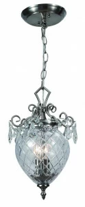 Подвесной светильник Divinare Reggia 1150/01 SP-2 DIVINARE ДИЗАЙНЕРСКИЕ, REGGIA 071183 Белый;серебро