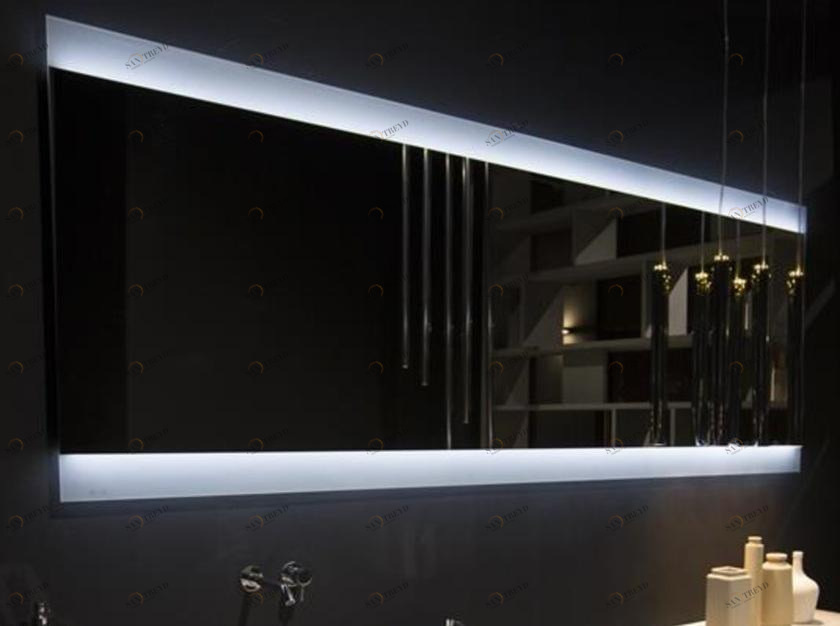 RIFRA Стеклянное зеркало со встроенной подсветкой для ванной sun-id-1447945