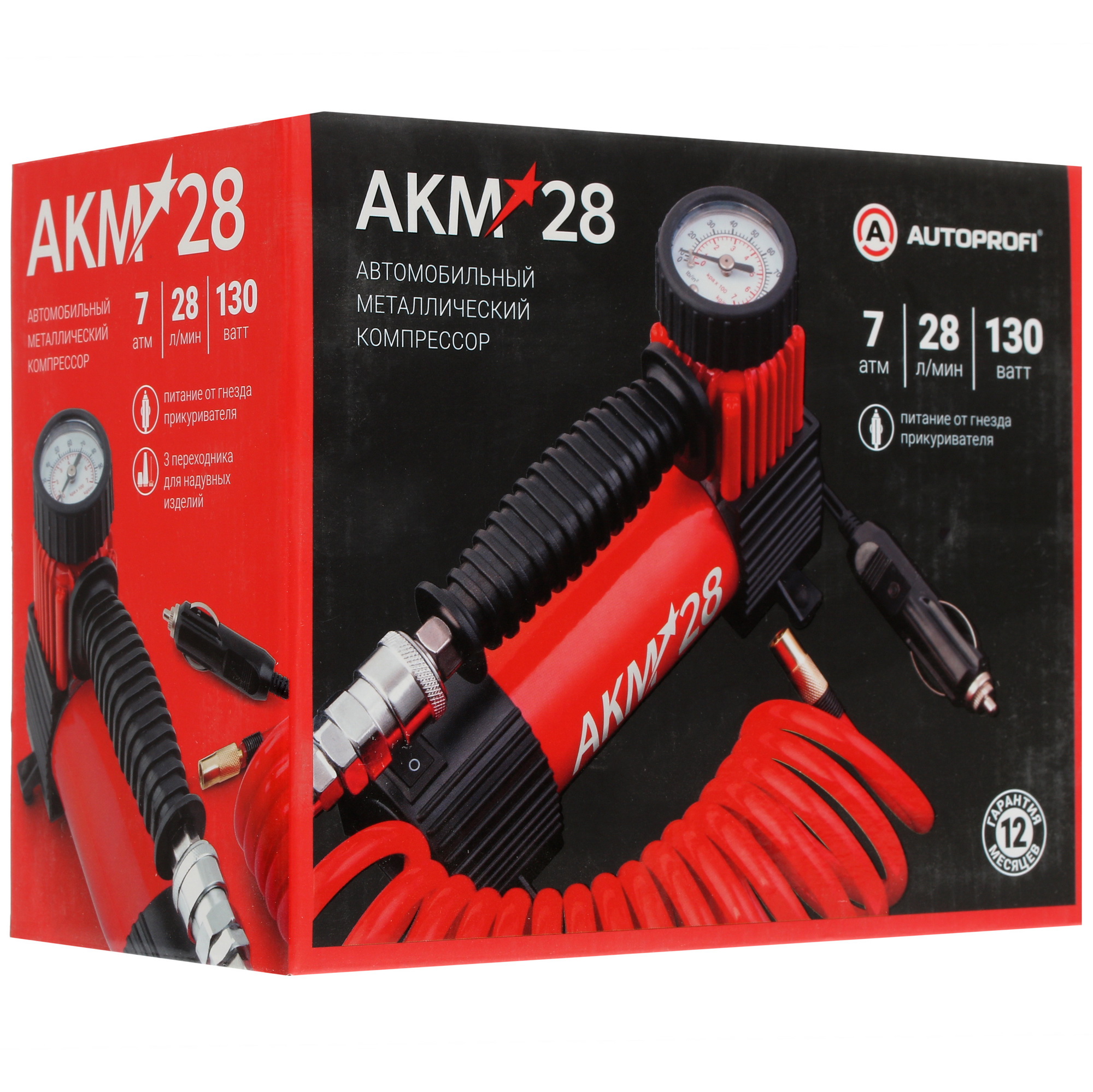 4715803 Компрессор Autoprofi AKM-28 STDN-0013287 - Вид №11
