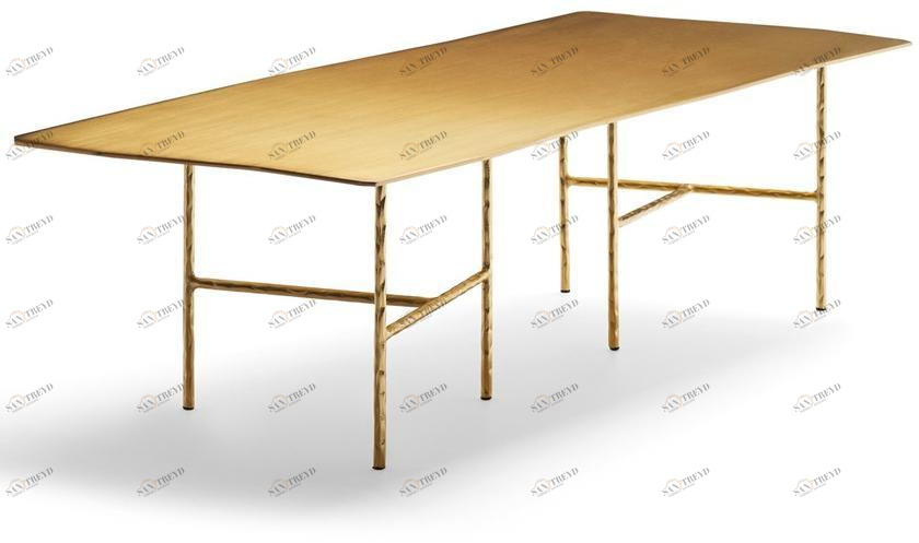 Opinion Ciatti Прямоугольный журнальный столик из стали и кованого железа sun-id-1410308