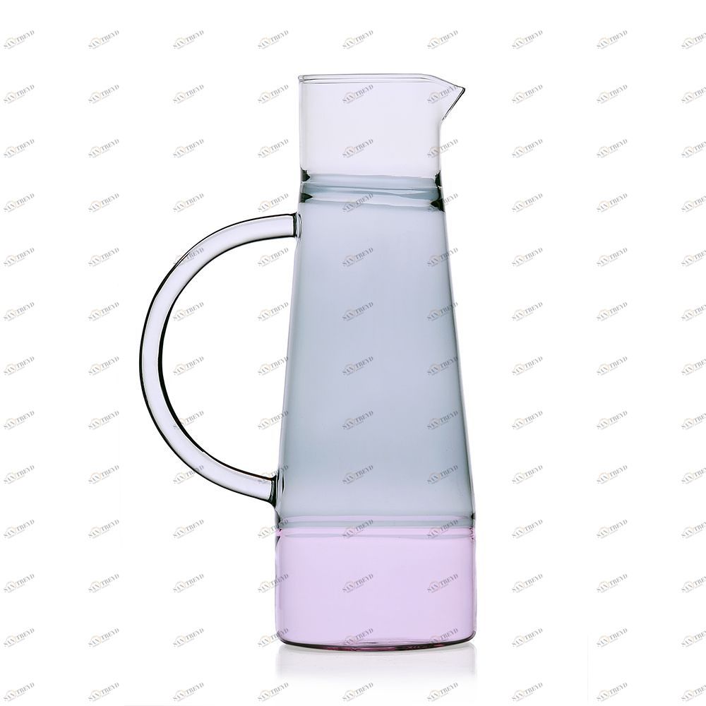 Кувшин Caipirinha розовый-дымчатый-прозрачный Ichendorf 093598612121