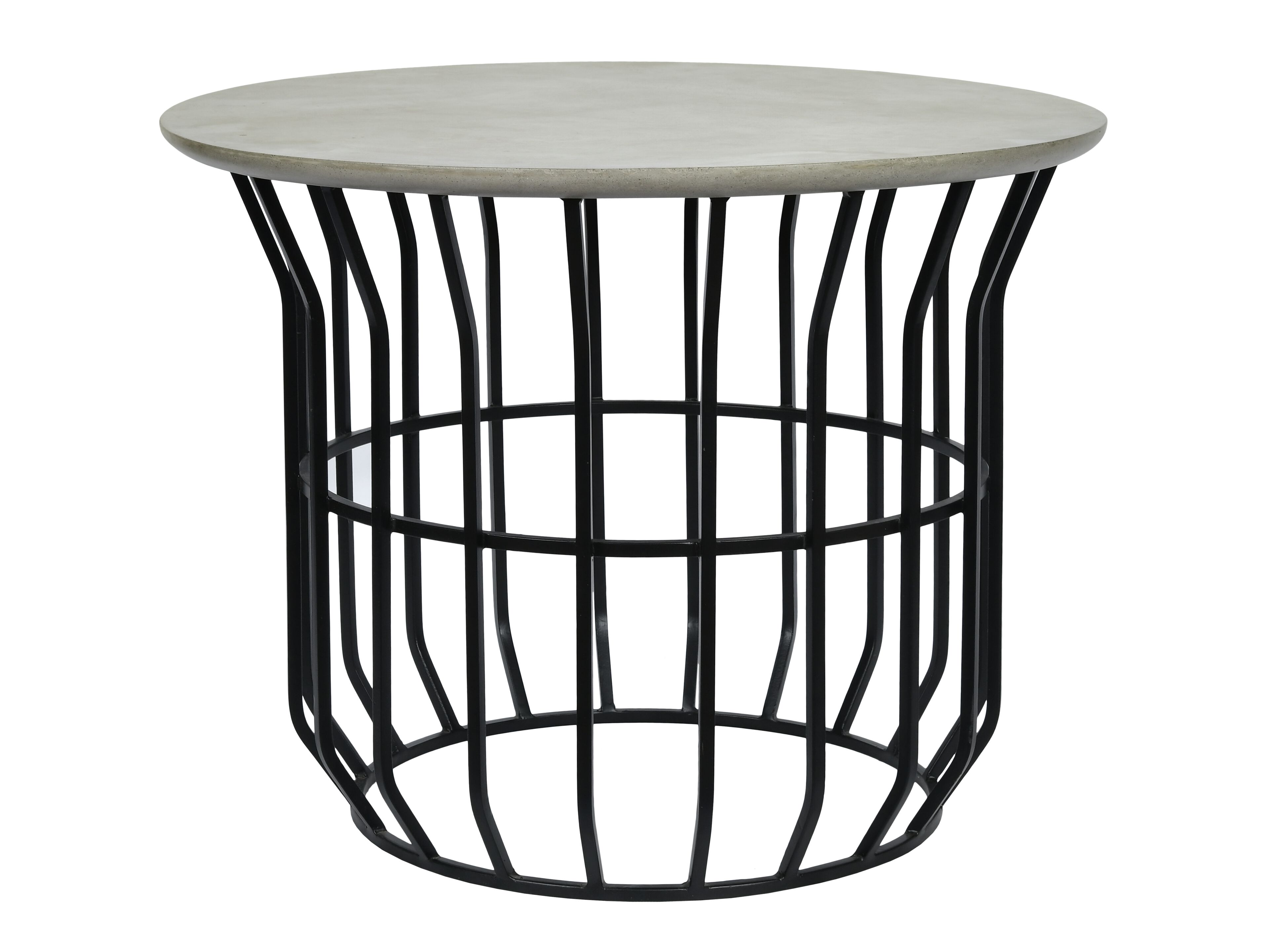 Овальный садовый журнальный столик из волокнистого бетона cbdesign Space ARCH-00090672