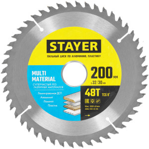 Диск пильный STAYER 3685-200-32-48 9107179