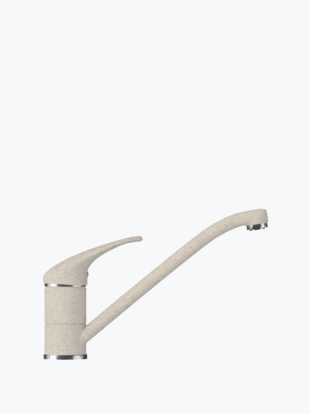 726330 Смеситель кухонный "Низкий" в тон мойки Polygran 