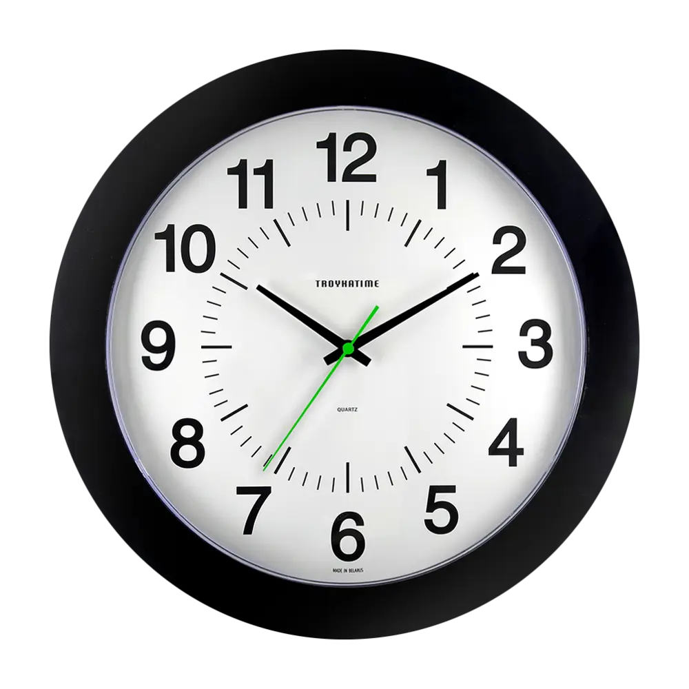 Настенные часы Troykatime Эконом - классика в современном исполнении 89371946 STLM-1577951