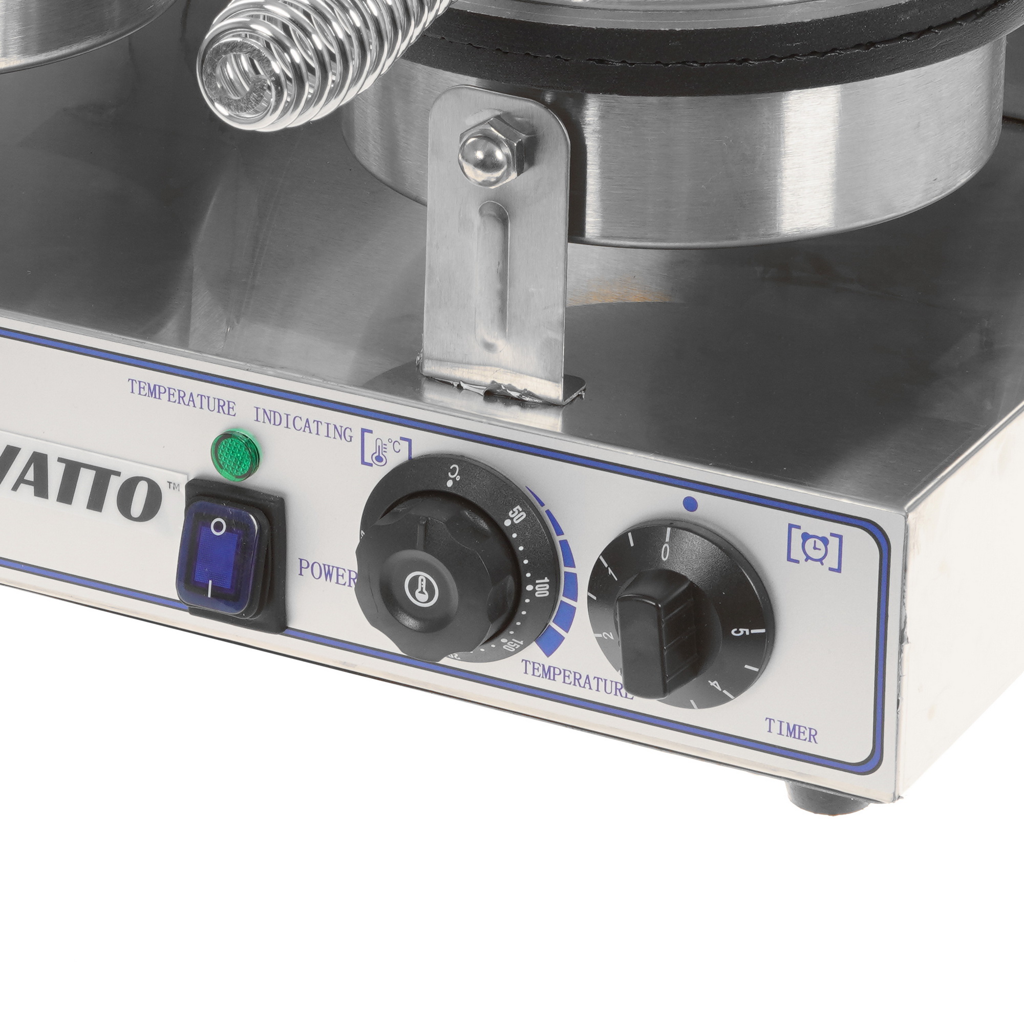 9985863 Вафельница Viatto HCB-2 серебристый STDN-0062824 - Вид №4